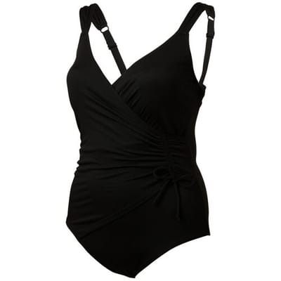 CRIVIT Dames badpak - Plus size (Zwart, XXL (52/54))