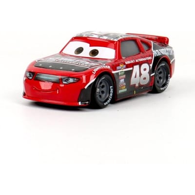 Origineel Pixar Cars Lightning McQueen Speelgoed Jackson Storm The King Mater 1:55 Gegoten metalen modelauto's, een leuk cadeau voor kinderen.