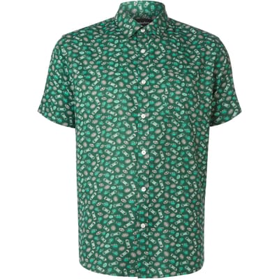 Limited Edition TNMT Ditsy Printed Shirt - Zavvi Exclusive - S