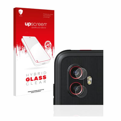 upscreen - Screenprotector voor Samsung Galaxy XCover 6 Pro Enterprise Edition (ALLEEN Camera Lens) - Folie Beschermfolie Beschermglas transparant