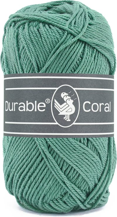 Durable Coral - 2134 vintage green - Gemerceriseerd Katoen Garen