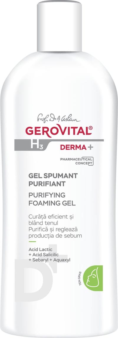 Derma + Purifying Foaming Gel - Reinigingsgel - Zuiverende schuimende gel - Anti acne - Met salicylzuur - Reinigt en vermindert de zichtbaarheid van poriën - 150ml