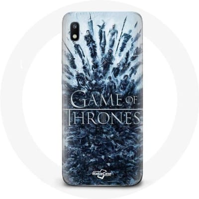 Coque pour Samsung Galaxy A10 Game of Thrones saison 8 Episode 1 Le Trône de Fer Personnages logo Gr