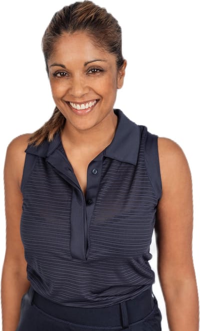 Func Factory dames Poloshirt Chloe donkerblauw maat 38