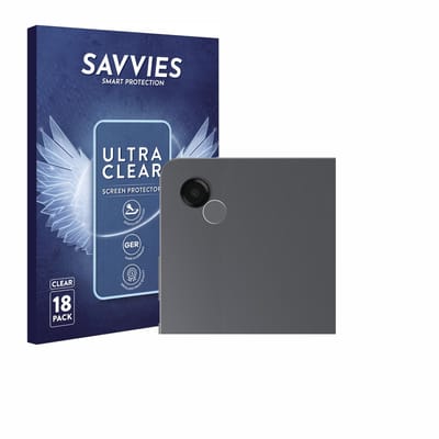 Savvies - Screenprotector voor Samsung Galaxy Tab A11 Plus 5G 11" (ALLEEN Camera Lens) - Folie Beschermfolie transparant 18 Stuks