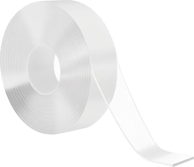 Transparant zwembadlijm - Onderwater plakband waterdicht - Zelfklevende patchset voor pvc-gecoate tenten - 55 mm x 5 m