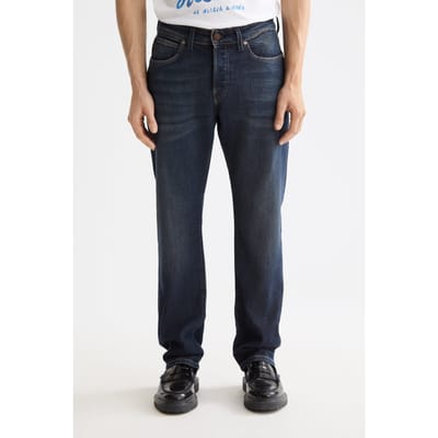 Scotch & Soda The Zee Straight Jeans — Paint It Blauw Taglia: W29L34 | Jeans straight fit Outlet | Uomo | Blu