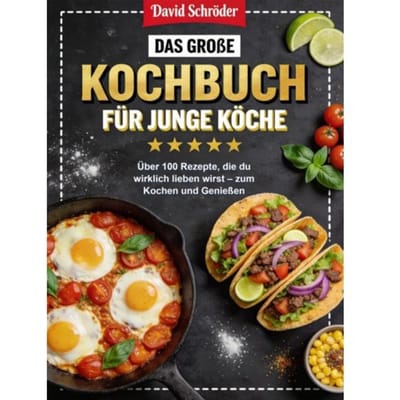 Das Große Kochbuch Für Junge Köche - David Schröder