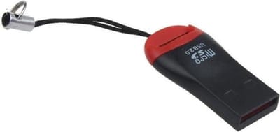 *** Mini USB 2.0 lezer voor Micro SD, SDHC, TF en Flash - De ultieme oplossing voor al uw kaartleesbehoeften - Geheugenkaarten - Opslag Lezer van Heble® ***