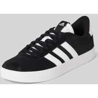 Adidas VL Court Sneakers Dames - Zwart - Maat 37 1/3 - Leer