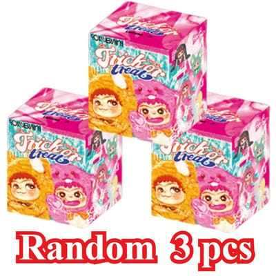 Wakuku VosenKonijn Trickor Treat Blind Box Linda Actiefiguur Wakuku Mysteriedoos Vos Konijn Anime Sleutelhanger Poppen Tas Verrassing Naar
