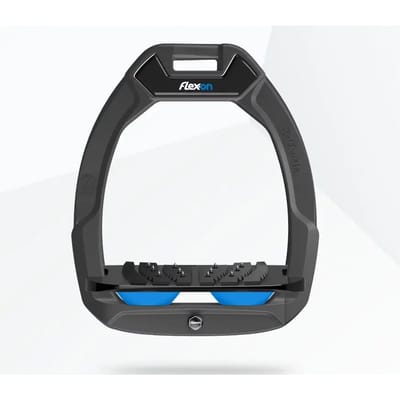 Veiligheidseisen voor paardrijden Inclinatie Ultra Grip Antraciet/Zwart/Blauw Flex-On Safe-On