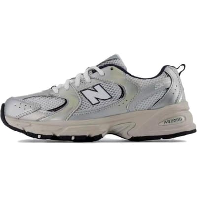New Balance 530 Grand Enfant Summer Fog Navy Baskets Enfants Gris Nuage Nimbus GR530KA 39 gray