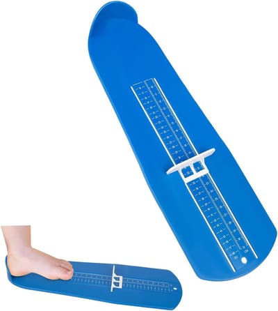 carmdering - Fußmessgerät - Schuhgrößenmesser - Voetmeetinstrument - Nauwkeurige Meting - Alle Maten Beschikbaar - Duurzaam ABS Materiaal - Veilig Voor Kinderen - Gemakkelijk Thuis Te Gebruiken - 1 Stuk