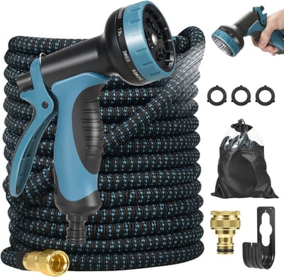 MRKK® Flexibele Tuinslang - Uitrekbare Tuinsproeier - Meerdere Functies - 30 m
