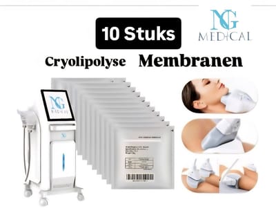 Cryopad Membraan L 34x42 | 10 stuks Antivriesmembraan voor cryolipolyse behandelingen