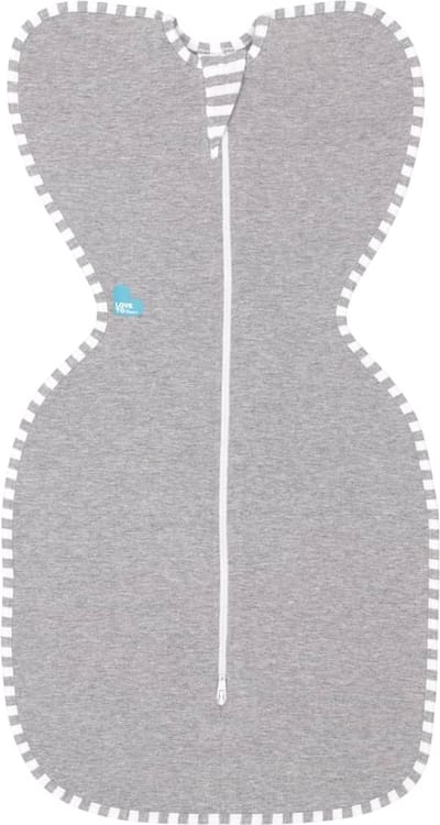 Love to Dream™ Babyslaapzak Swaddle Up™ - Inbakeren - Baby 0-3 maanden - 3.5-6 kg - All season - Grijs