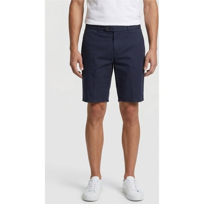 Brooks Brothers Bermuda Classic Linen Navy Size: W30 | Shorts Outlet | Heren | Blauw