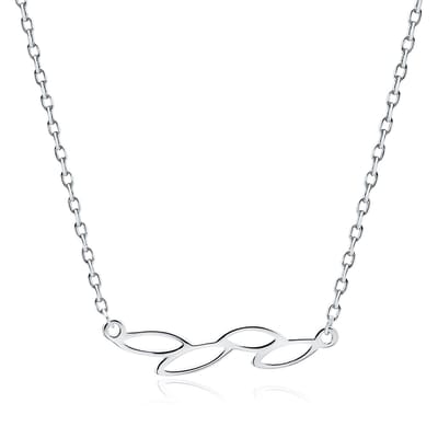 Zilveren Ketting met bladeren - Echte Zilver - Zilver 925 - Silver Necklace with Leaves - Amona Jewelry