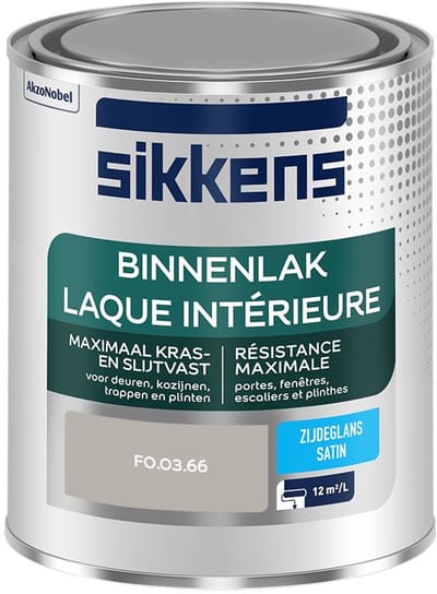 Sikkens - Binnenlak Zijdeglans - F0.03.66 - Mengverf - 750 Ml