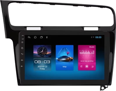 Autoradio met bluetooth - Carplay - Voor VW Golf 7 (2013-2017) - Geschikt voor Apple en Android - Stereo - Navigatie - Navigatiesysteem auto - 1GB 16GB