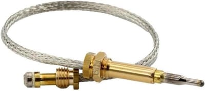 Thermoelement - Vervangingsonderdeel Verwarming - Verwarming Reparatie - Origineel Fabrikant Ontwerp - 250mm Lengte - Zilverkleurig