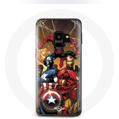 Samsung Galaxy S9 hoesje Avengers invaders Voormalige soldaten
