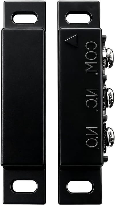Deurcontactsensor voor magnetische schakeling - Geschikt voor kast, raam en deur - 12V-100V, normaal open/sluitend