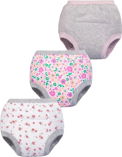 Dutchers.® Oefenbroekjes Zindelijkheid - * - Zindelijkheidstraining - Set van 3 - Zindelijkheidsbroekjes - Peuters & Kleuters - 13 tot 17 KG - 2,5 tot 4 Jaar - Hoog Absorptievermogen - Wasbaar - Incontinentiebroekjes voor Kinderen - Voor Meisjes