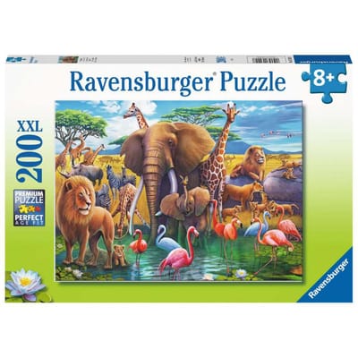 Ravensburger puzzel Op safari! - legpuzzel - 200 stukjes