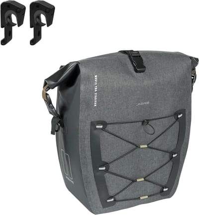 Fietstas Enkel - Bagage Tas - Boodschappen Vervoeren - Waterdicht IPX3 - 31 Liter - Zwart