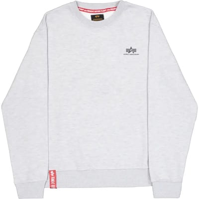 Sweatshirt met klein logo Alpha Industries Basic