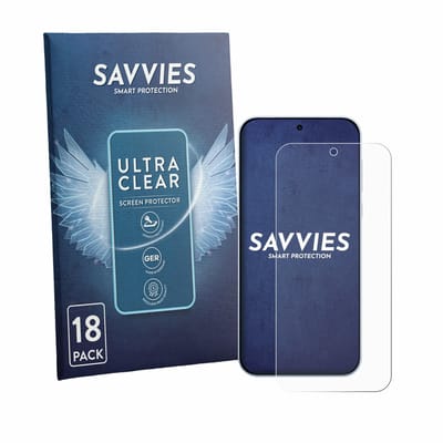 Savvies - Screenprotector voor OnePlus Nord CE 6 - Folie Beschermfolie transparant 18 Stuks