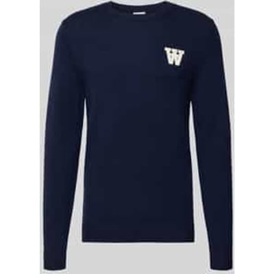 Gebreide pullover van lamswol Model 'Tay'