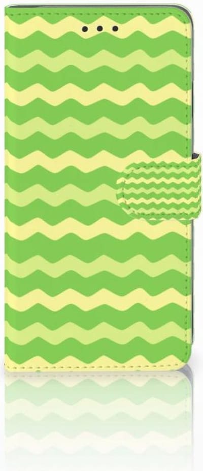 Apple iPhone Xs Max Telefoon Hoesje Waves Green