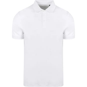 Suitable Boris Poloshirt Wit - Maat M - Heren - Polo shirt Heren met Korte mouw