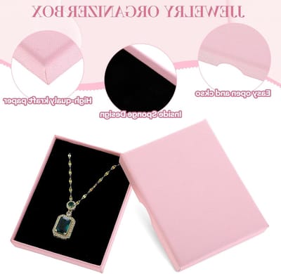 Sieraden Cadeau Dozen Set van 2, Kleine Organizers voor Kettingen, Ringen, Armbanden en Oorbellen, Perfect voor Verjaardagen en Bruiloften