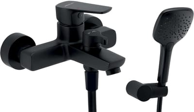 Novaservis Metalia 58 - Badmengkraan met accessoires, zwart 58020,5