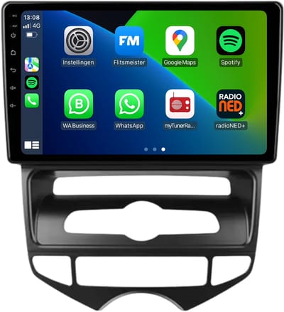 CarPlay autoradio geschikt voor Hyundai ix20 | 2010 t/m 2019 | Android 13 | Draadloos Apple CarPlay & Android Auto | 2GB + 32GB | 8-Core processor | Davilon | Digitale Airco | 2010 2011 2012 2013 2014 2015 2016 2017 2018 2019 | Bluetooth & Wifi