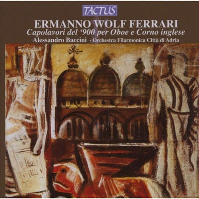 CD EMANNO WOLF-FERRARI, ALSESSANDRO BA - Ferrari: Kamermuziek voor Houtblazer & E Italië Klassiek Gebruikt brown