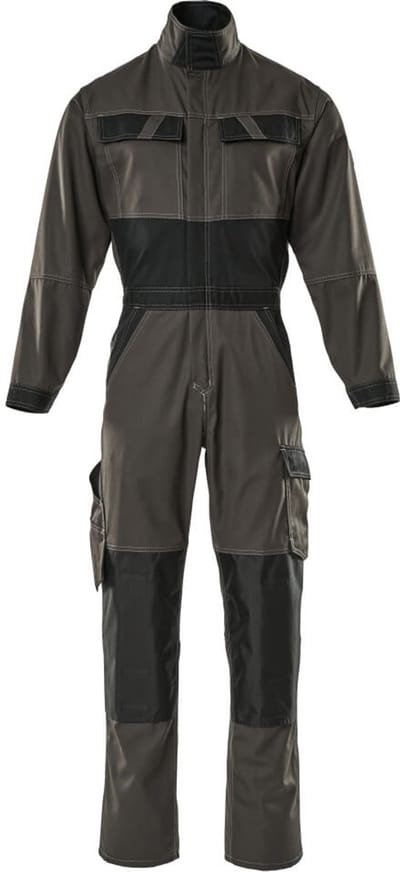 Mascot Light Overall met kniezakken 15719-330 - donkerantraciet/zwart - 2XL