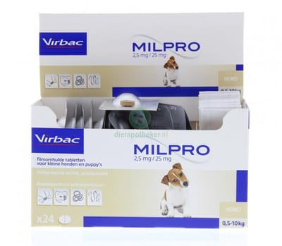 Milpro Kleine Hond 24 tabl.
