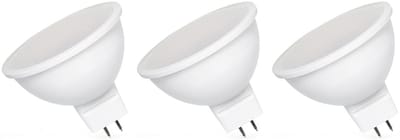 Spectrum LED Lamp GU5.3 6W - 12V - 570 Lumen - 4000K Neutraal Wit - Natuurlijk licht - Energiezuinig - 3 stuks
