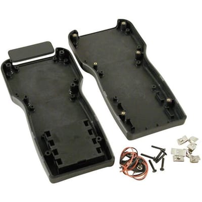 Hammond Electronics 1553TBKBAT Handbehuizing 210 x 100 x 32 ABS Zwart 1 stuk(s)