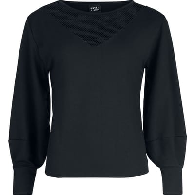 Outer Vision Sweatshirts - Sweat-Shirt Wendy - S tot XXL - voor Vrouwen - zwart