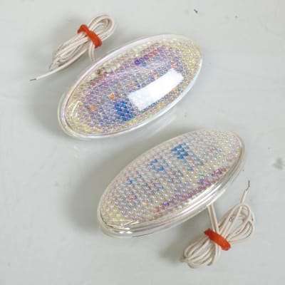 Clignotant œil de chat iridium à LED pour auto moto scooter quad feu décoratif