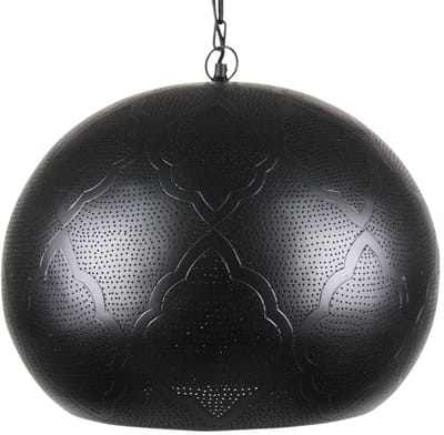 Safaary - Arabische Hanglamp Maya Zwart Goud Ø 46 x 39cm