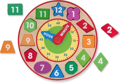 Melissa & Doug - Shape Sorting Clock