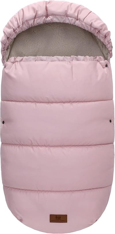 Voetenzak baby - Wandelwagen deken - Warmte buiten - Waterafstotend materiaal - 90x48 cm - Roze