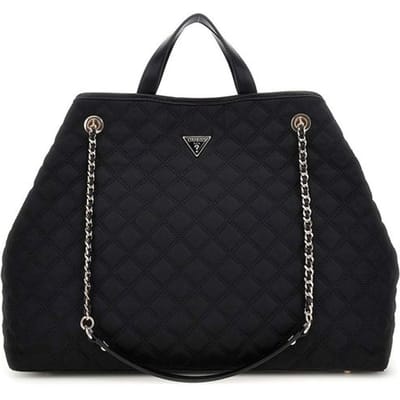 GUESS Shopper Schoudertas Giully II Large 2 In 1 Tote Bag Black Zwart
